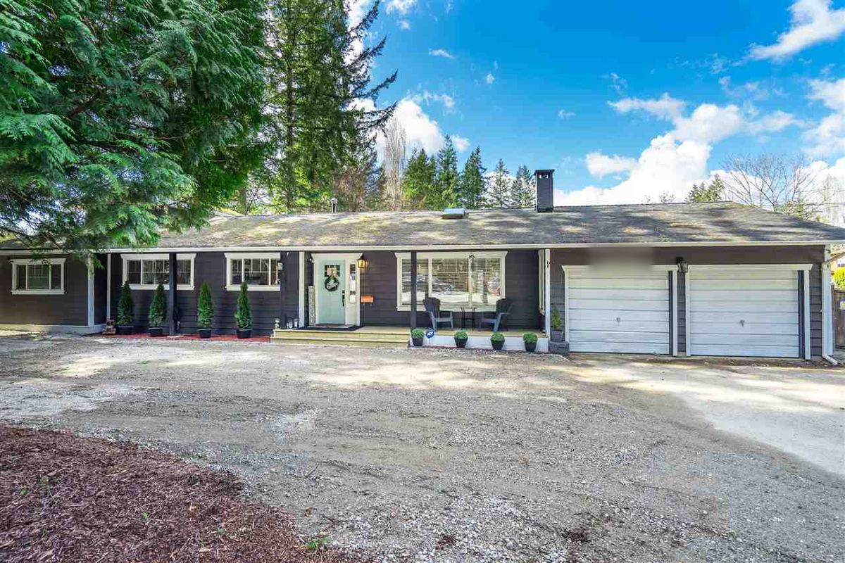 Single-level home on 208 Street in Brookswood, Langley