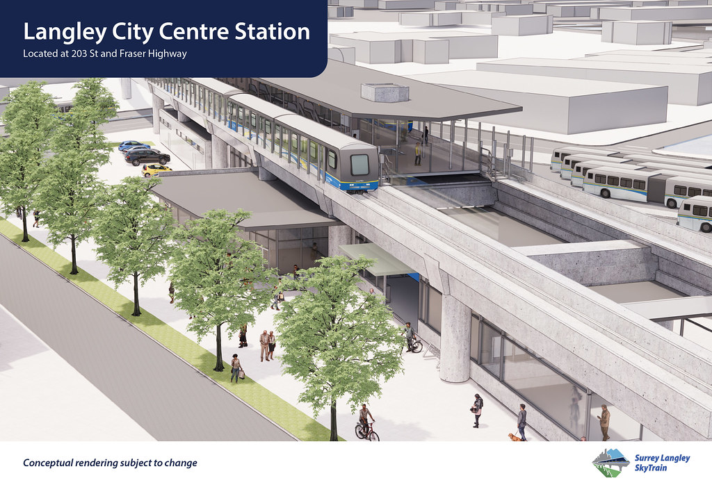 Eight stations names announced for Surrey Langley SkyTrain