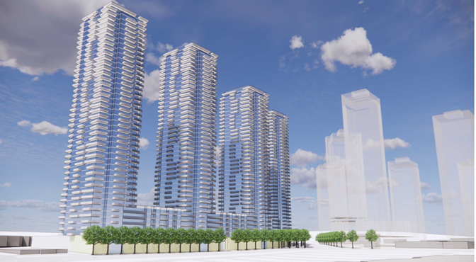 Potential High-Rise Development in Langley