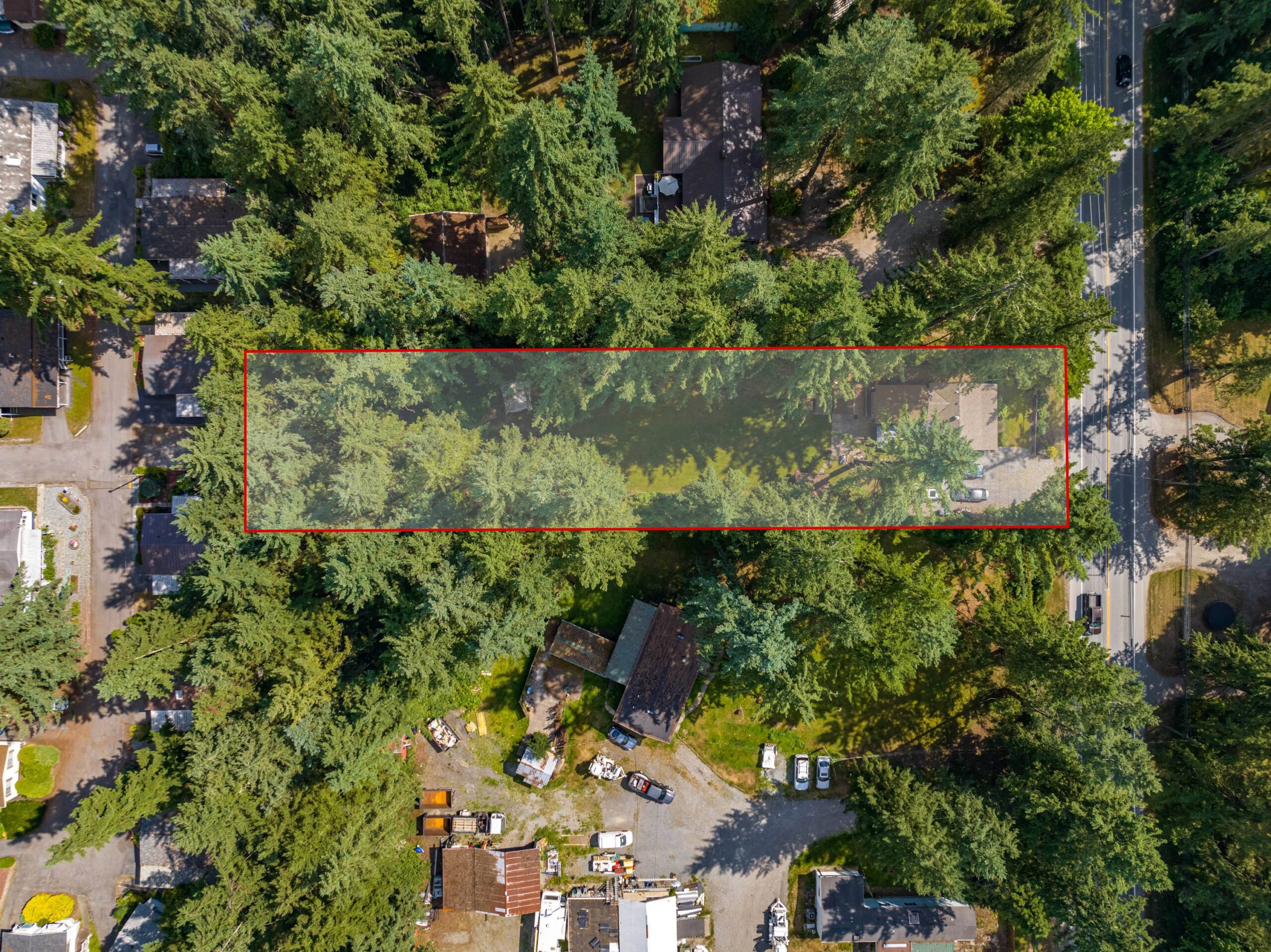 Half-Acre Lot in Brookswood – Prime for Living or Development