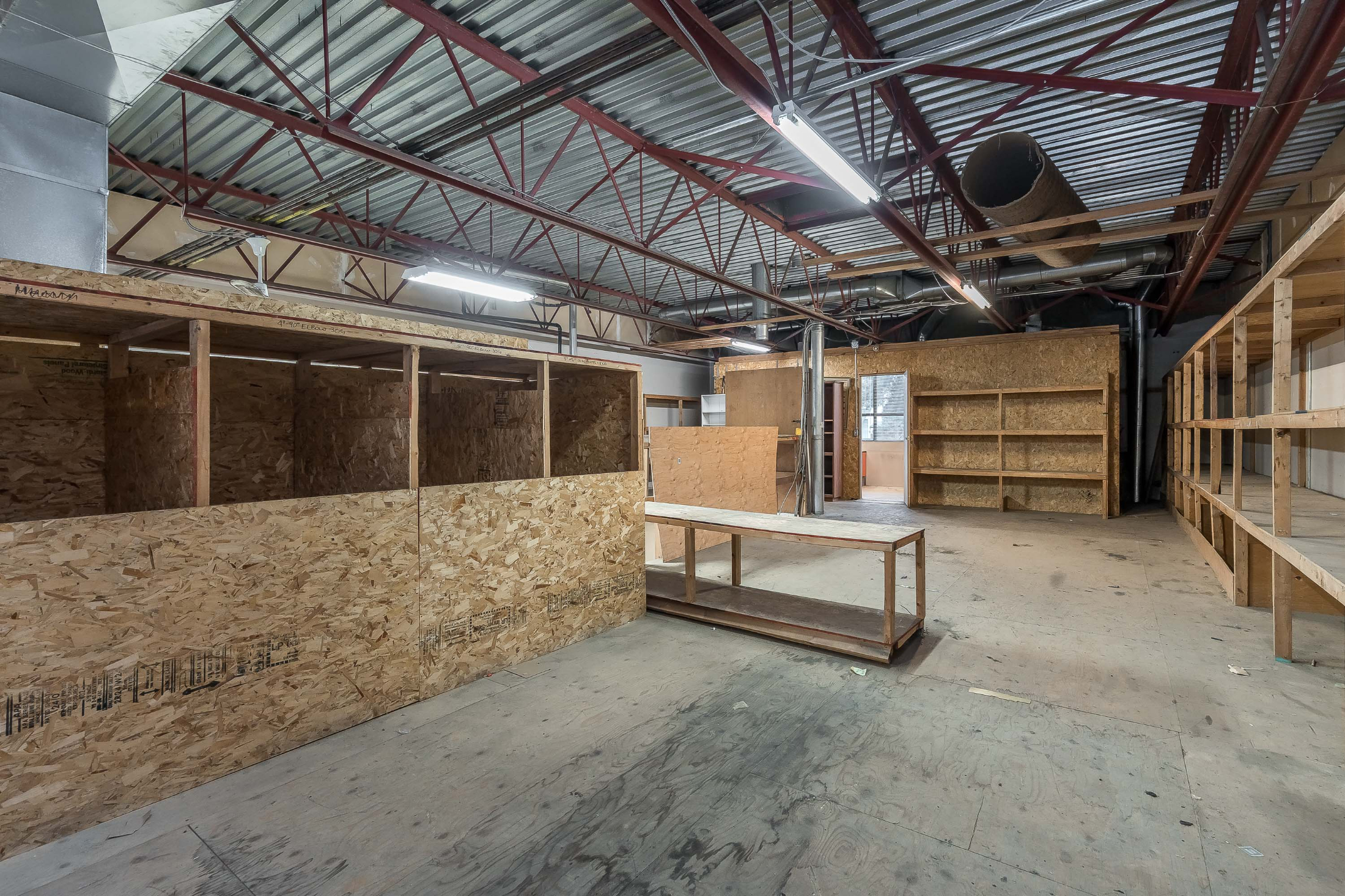 Commercial strata unit interior at 19232 Enterprise Way Surrey BC