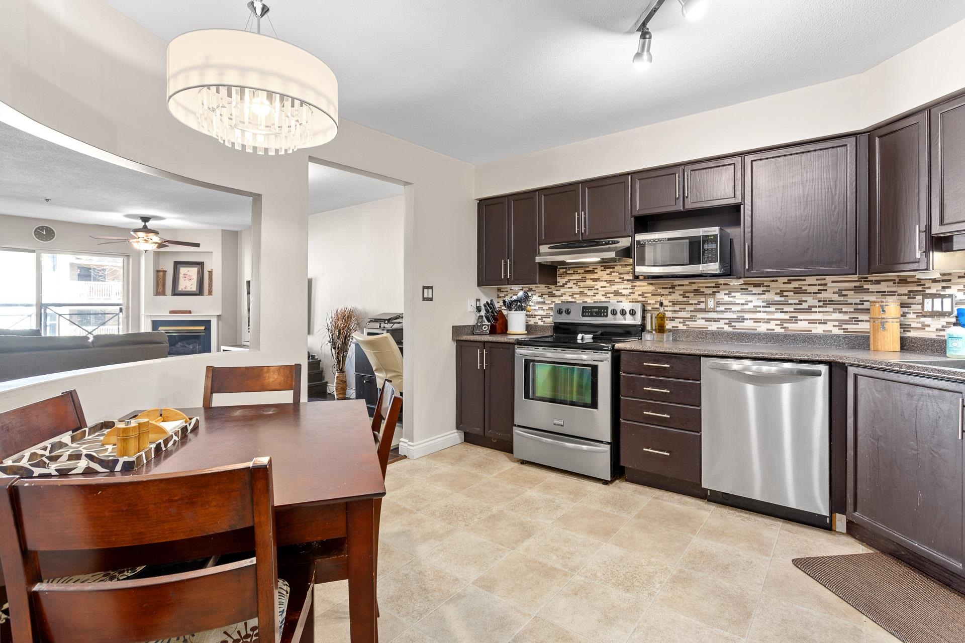 Port Coquitlam condo kitchen sold by South Surrey realtor