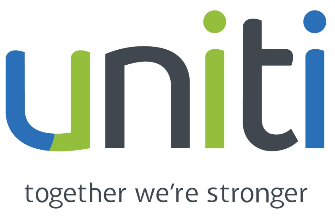 UNITI organization logo – community development program