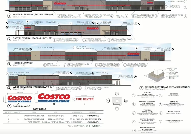 Costco road upgrades