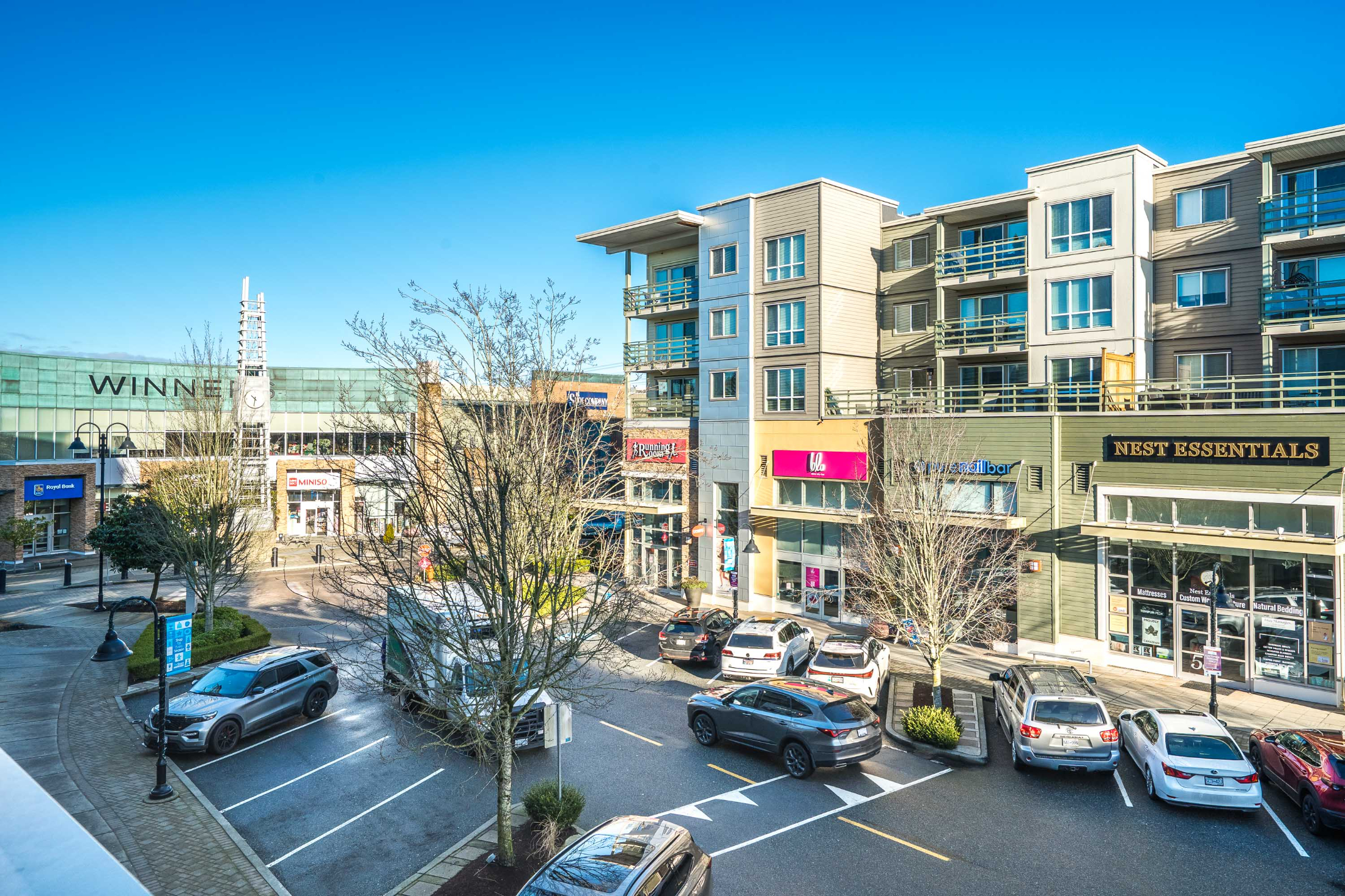 Aerial view Morgan Crossing