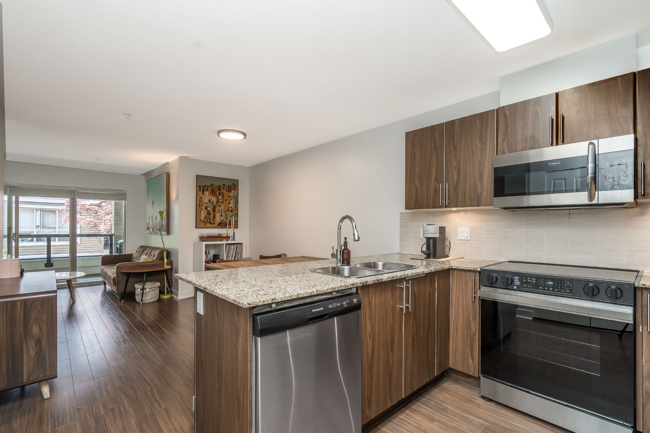The Grove condo building exterior at 8929 202 Street, Walnut Grove, Langley BC